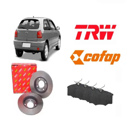 KIT JUEGO DISCOS + PASTILLAS GOL DISCO SOLIDO Kit Juego Discos + Pastillas Gol Disco Solido