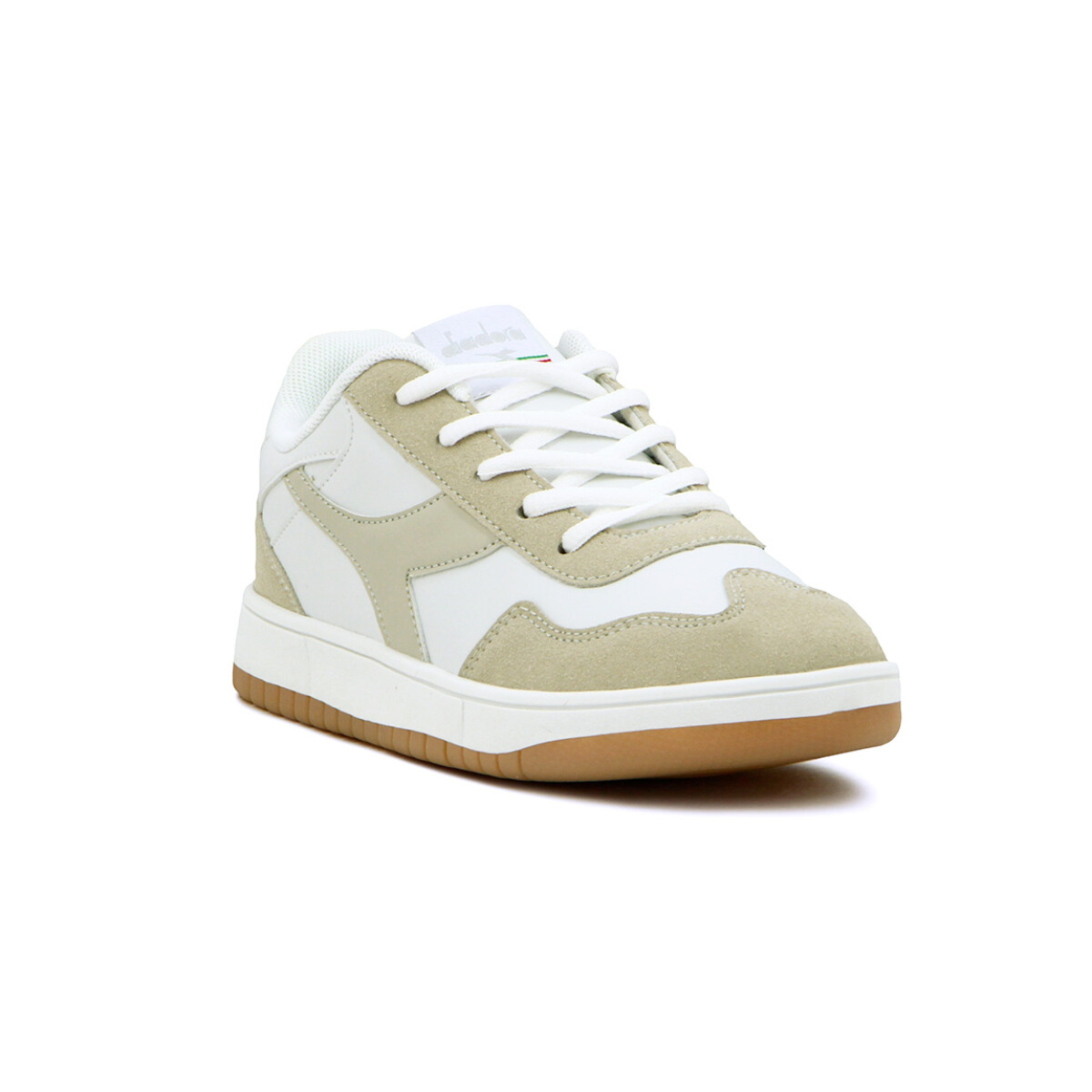 Diadora Champion Hombre WIND Blanco/Gris - Blanco-Gris 