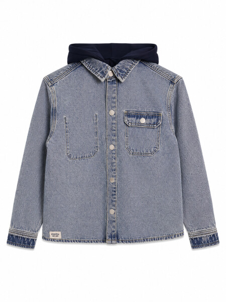 CAMPERA BRAD III AZUL CLARO