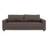 SOFA 3 CUERPOS - TAPIZADO TELA MARRÓN OSCURO SOFA 3 CUERPOS - TAPIZADO TELA MARRÓN OSCURO