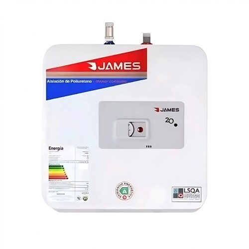 Calefón Termotanque - James 20 Lts Salida Superior Calefón Termotanque - James 20 Lts Salida Superior