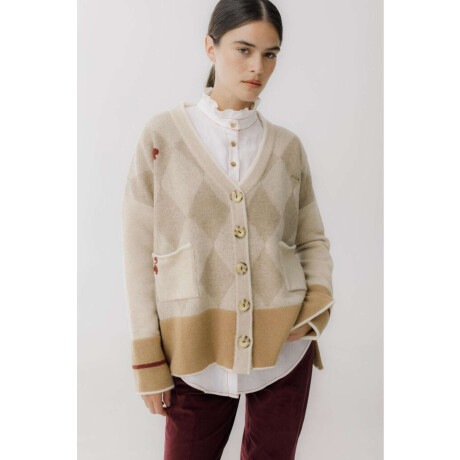 Saco Naipe Beige