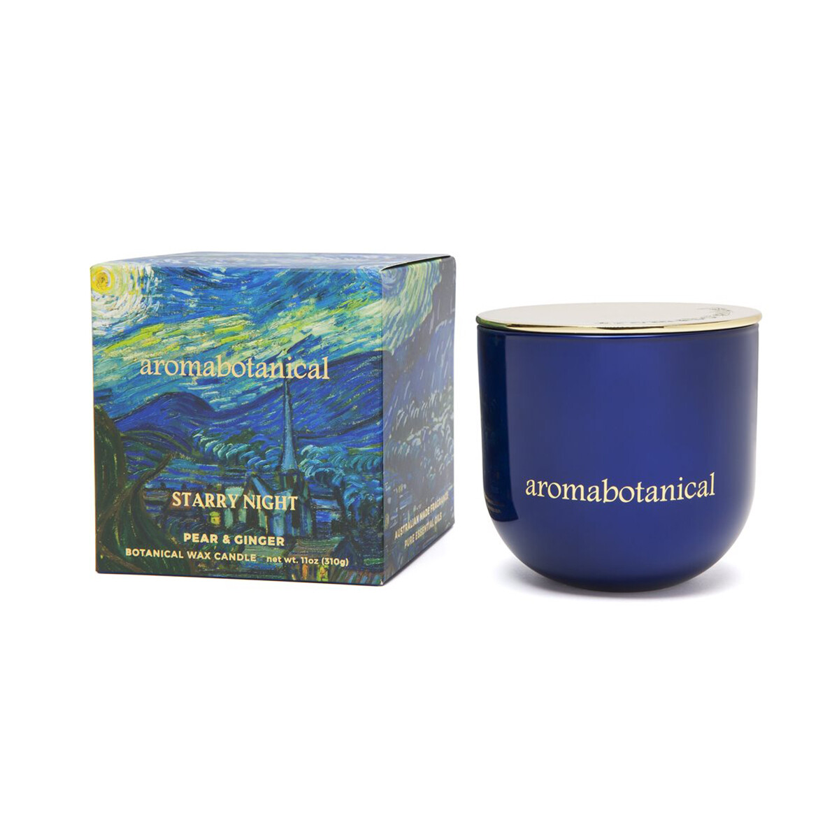 VELA VAN GOGH 310G STARRY NIGHT PERA Y JENGIBRE 