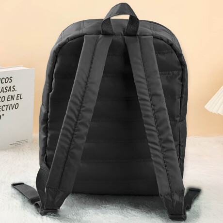 Mochila Urbana Expert + Cartuchera Set Puffer Negro