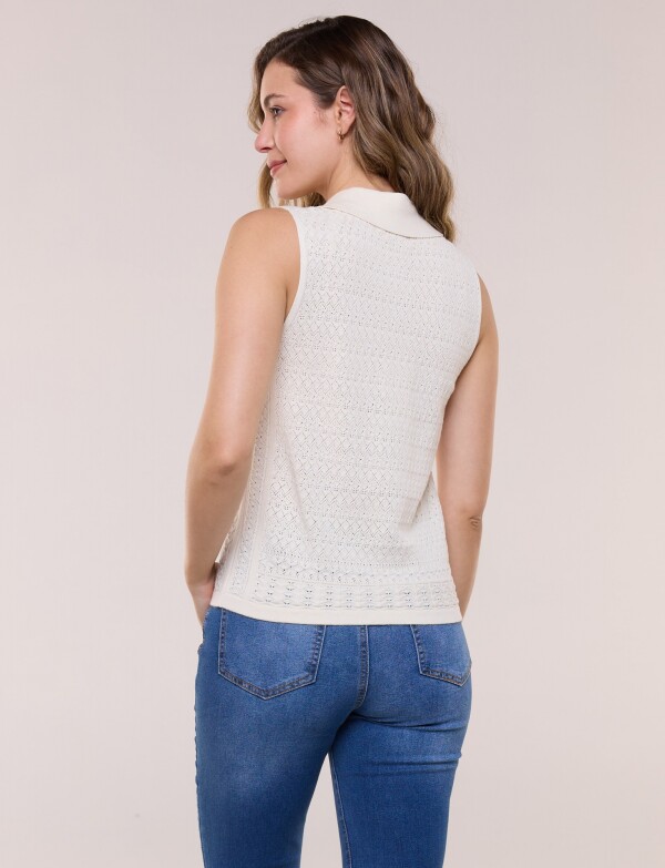 Musculosa Tejida CRUDO