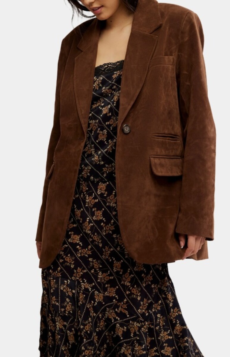 PAPER CUT VEGAN BLAZER 