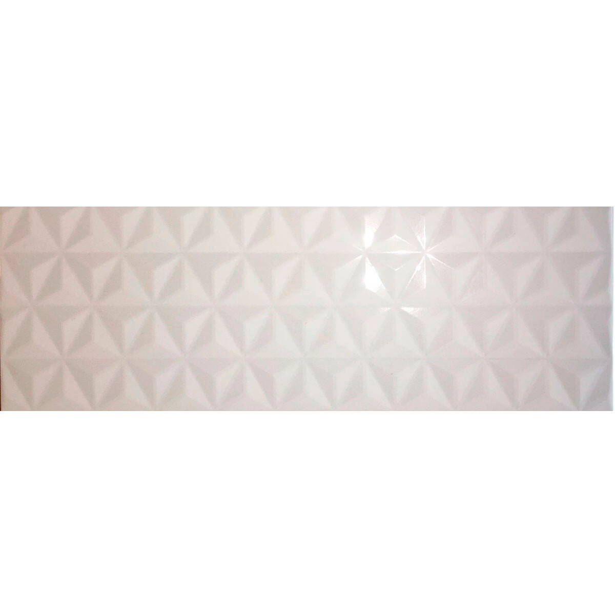 Ceramica Blanca Colores Plenos Brillo 32X56Cm Pared 