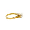 Anillo Solitario-Oro bajo-Perla-AN8163 conperla