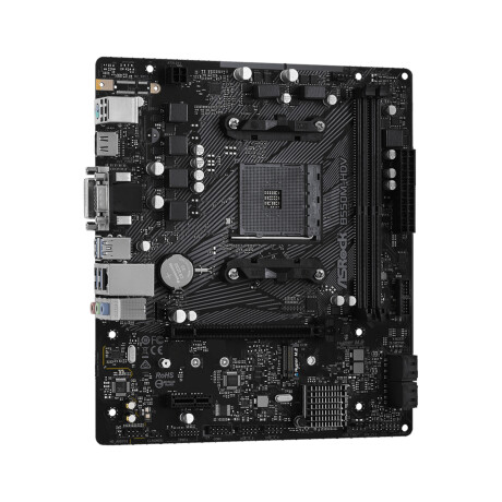 Asrock - Tarjeta Madre B550M-HDV - Socket: Amd AM4. DDR4 4733+ (Oc). Hdmi, Displayport, D-sub. 4 X S 001