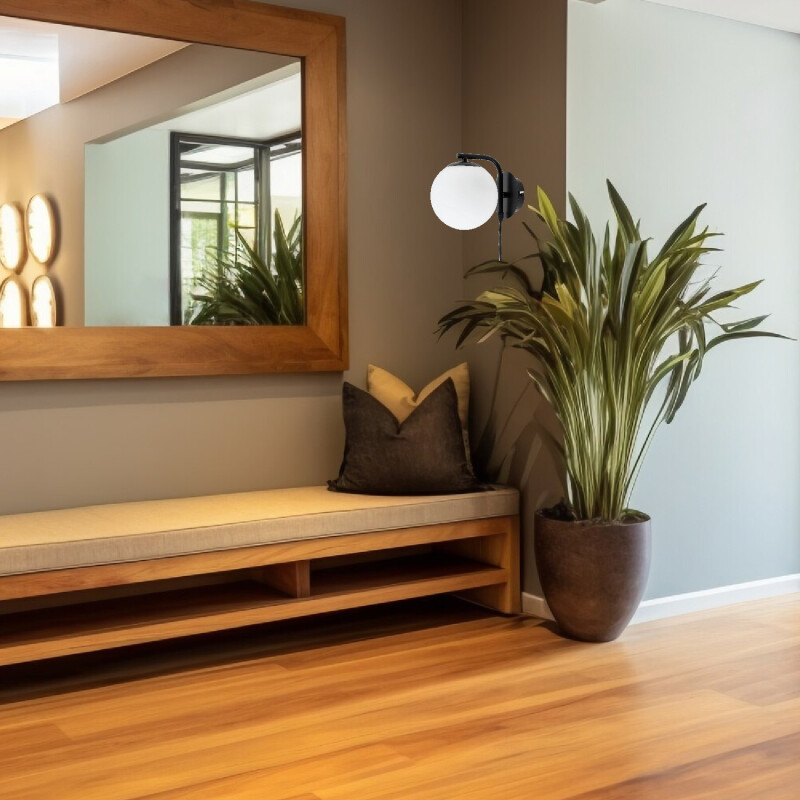 DECORATIVO DE PARED SCOPE Luminaria de Pared Scope Negra
