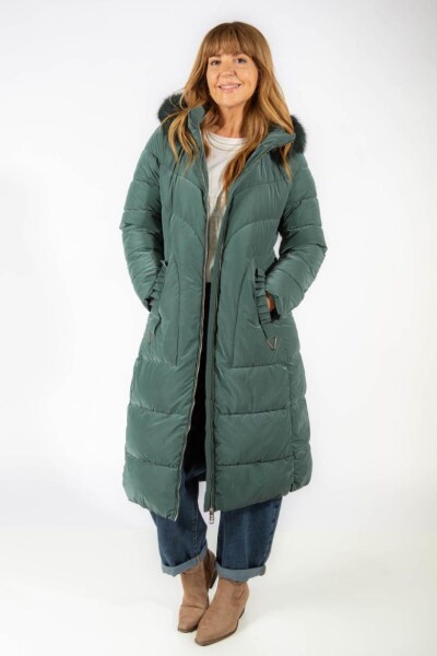 Campera Duvet verde