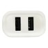 Cargador De Pared Doble Usb Ficha 2.4a 220v Goldtech Color Variante Blanco