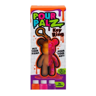 Pour Palz Oso Llavero Naranja