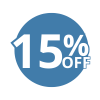 DERCOS DAY 15%