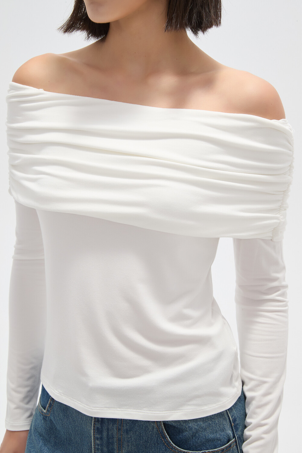 Tops Vorea Marfil / Off White