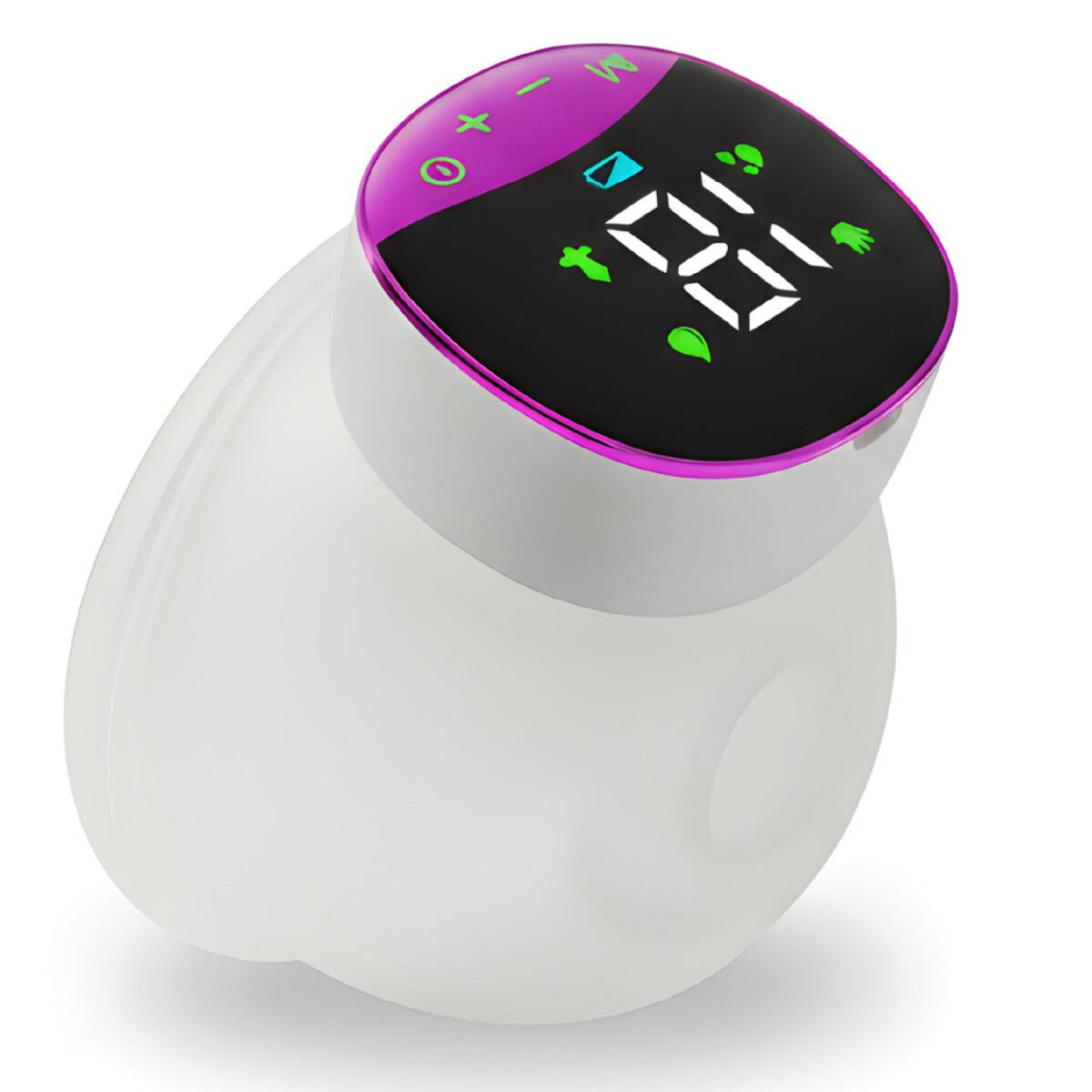 Extractor Maternal Inalambrico 4 Modos 12 Niveles Recargable - Color Negro 1 