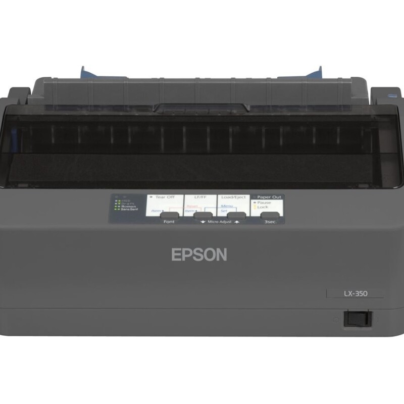 Epson LX 350 - Impresora - B/N - matriz de puntos - Rollo (21,6 cm), JIS B4, 254 mm (anchura) - 9 espiga - hasta 390 caracteres/ Epson LX 350 - Impresora - B/N - matriz de puntos - Rollo (21,6 cm), JIS B4, 254 mm (anchura) - 9 espiga - hasta 390 caracteres/