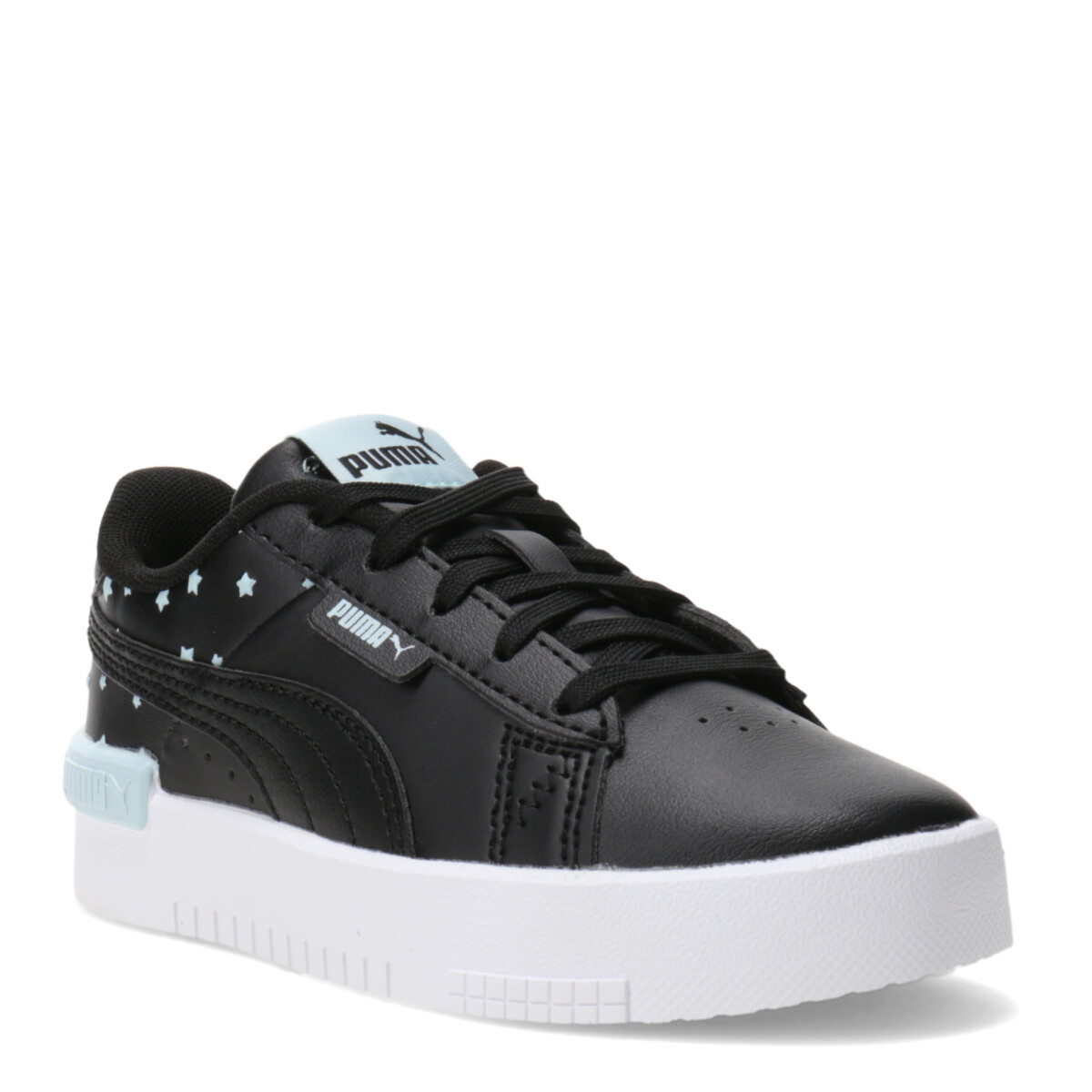 Championes Infantiles Puma Jada Star - Negro - Celeste 