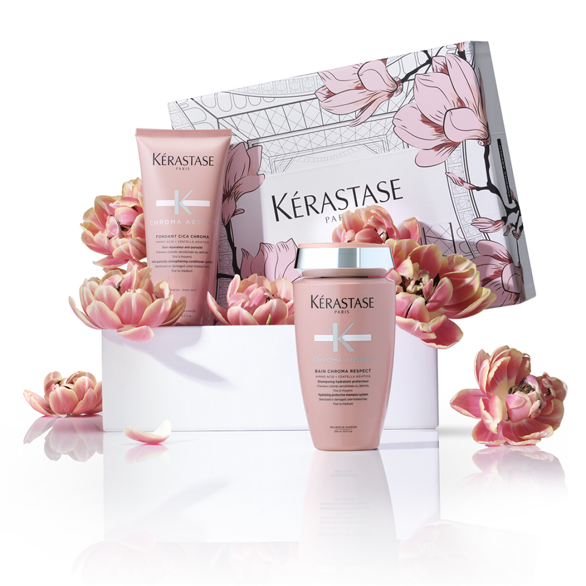 Kérastase Chroma Absolu Coffret Shampoo+Fondant 