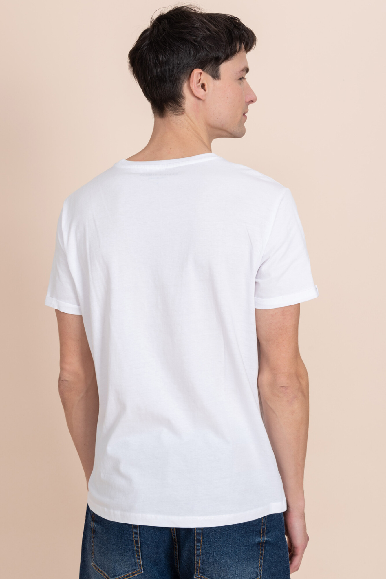 Remera sales blanca algodon