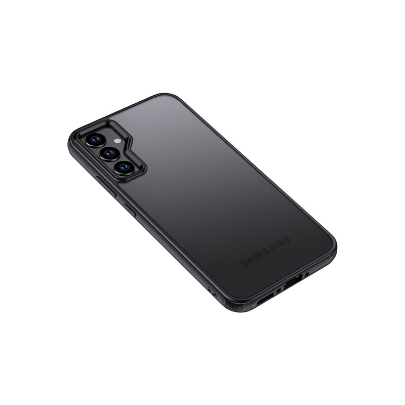 Protector rígido Samsung Galaxy A34 transparente con bordes negros Protector Rígido Samsung Galaxy A34 Transparente Con Bordes Negros