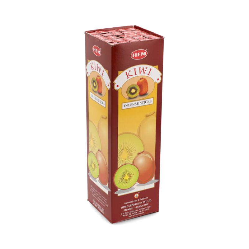 INCIENSO HEM CAJA DE CARBÓN X25 Kiwi