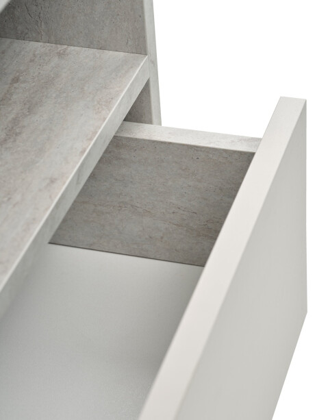 Cómoda BILLUND 3 cajones travertino/beige Cómoda BILLUND 3 cajones travertino/beige