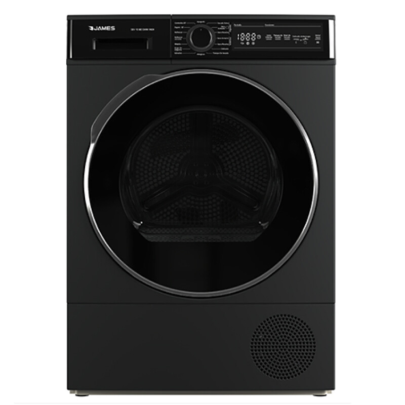SECARROPA JAMES SEV 10 BC DARK Inox.- Condensacion 10,5Kg Sin color
