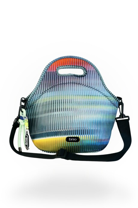 Lunchera Neopreno brio big bro Con Correa Ajustable Crystal