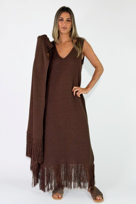 VESTIDO LUMINA Chocolate