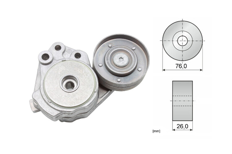 Tensor De La Correa Volks Vento 17-25 Tensor De La Correa Volks Vento 17-25