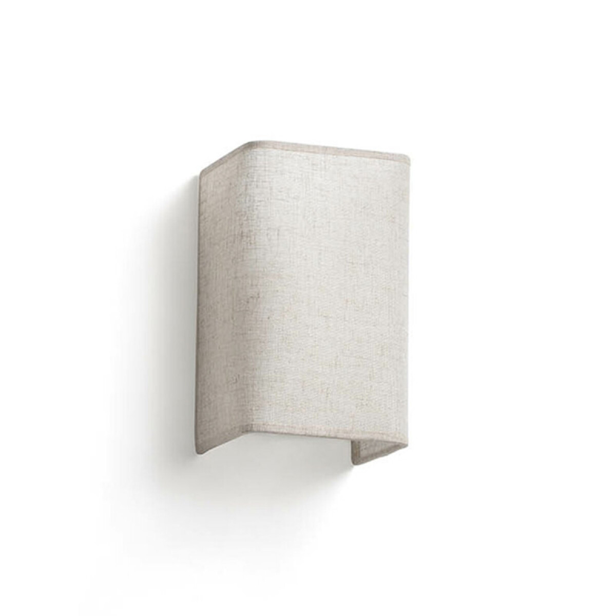 Luminaria de Pared Soto Small Rectangular Lino 
