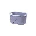CESTO CANASTO ORGANIZADOR CON DISEÑO 29,8X20,6X16,5CM MULTICOLOR