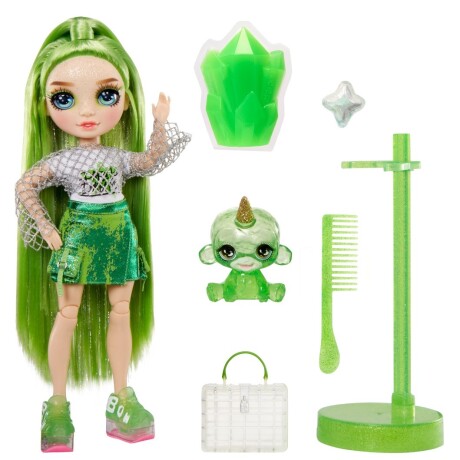 Muñeca Rainbow High Fashion Doll Slime Kit Pet Jade 001