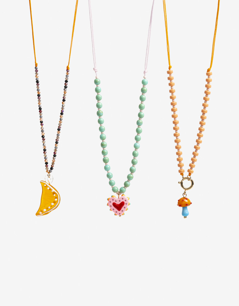 Collares Cortos Color Collar Corto Mystery Box Día Del Amigo - Combinacion Multicolor
