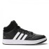 Championes de Hombre Hoops 3.0 Mid Classic Vintage Negro - Blanco
