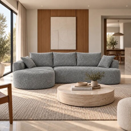 Sillón Con Chaise Dune Smartbox GRIS