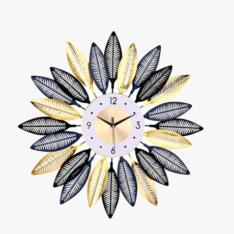 Reloj De Pared Flechas Negras Y Doradas Reloj De Pared Flechas Negras Y Doradas