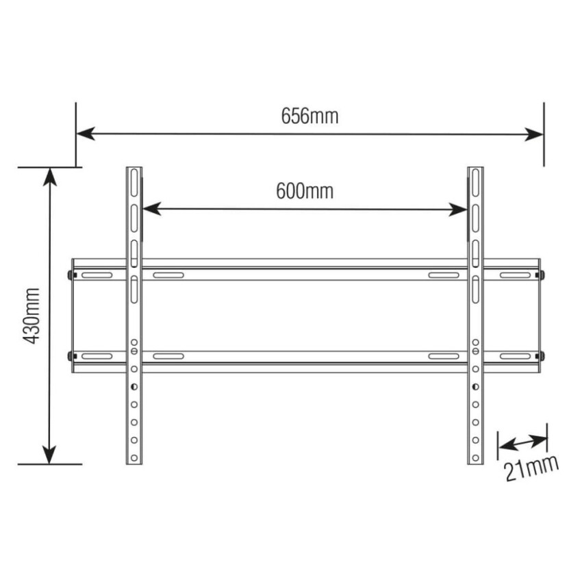 Soporte Brasforma fijo para TV de 32" a 72" Soporte Brasforma fijo para TV de 32" a 72"