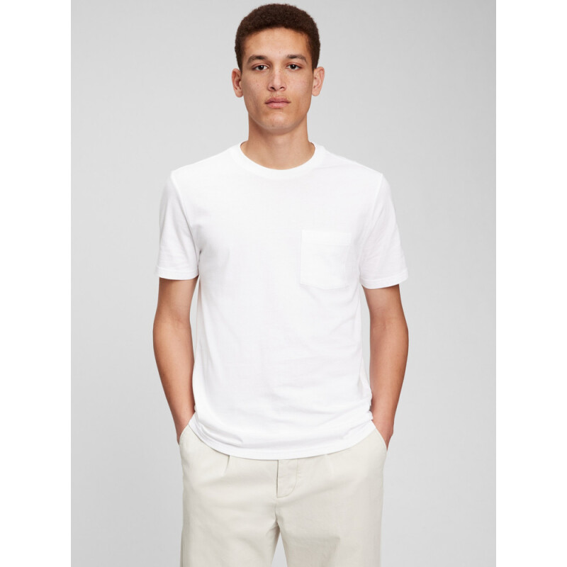 SS PKT T ORGANIC OPTIC WHITE