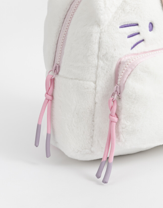 Mochilas y Carteras Infantiles Mochila Peluche "hello Kitty" - Combinacion Multicolor