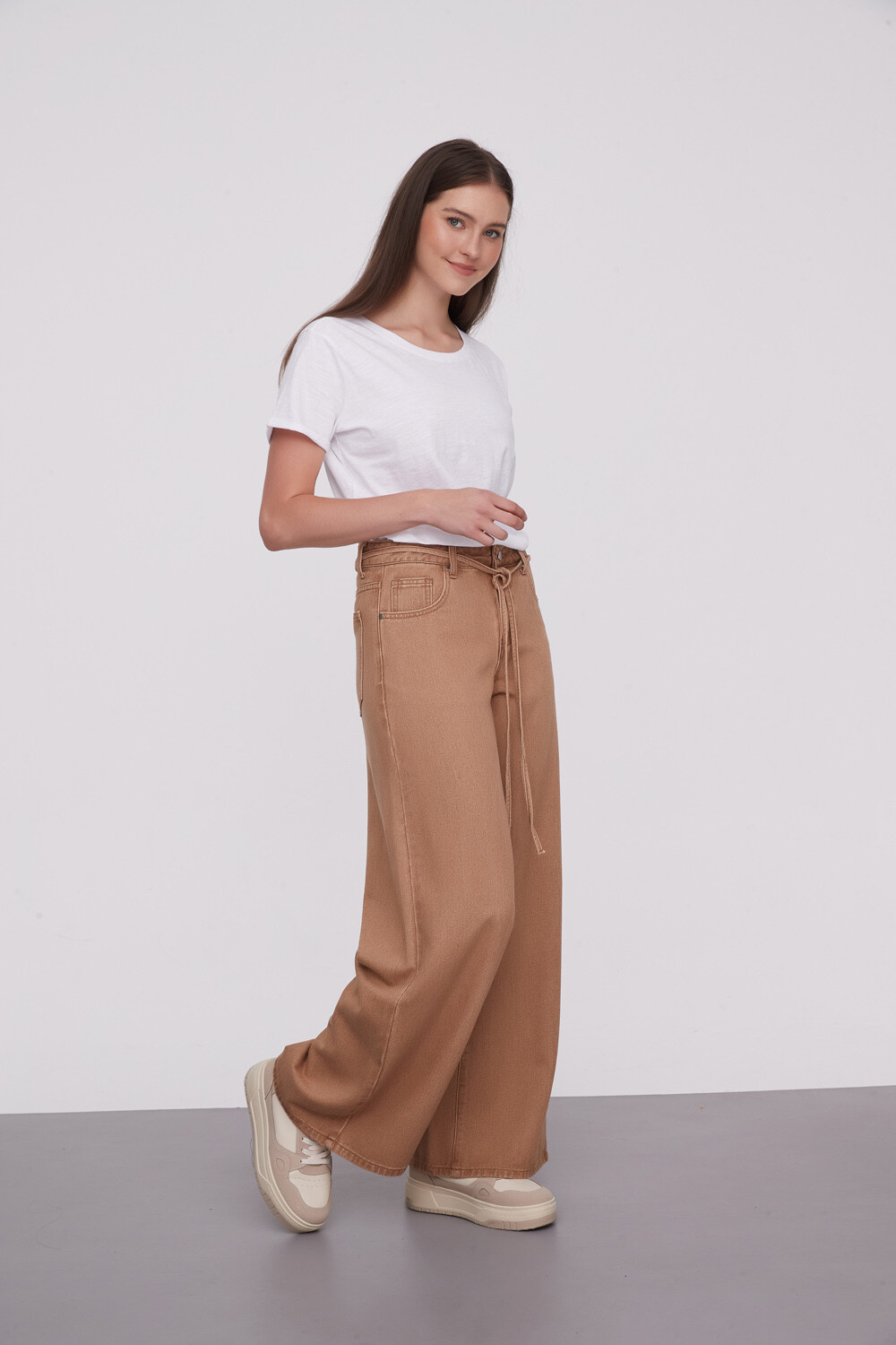 Pantalon Flosky Beige Oscuro