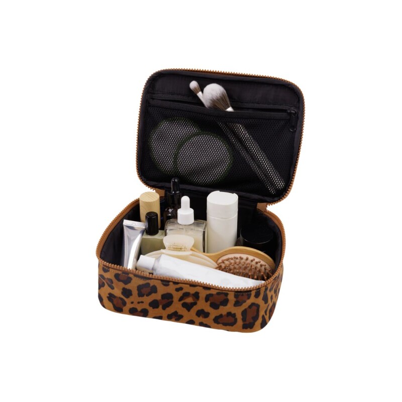 COSMSHOR Organizador Estuche Cosméticos Neceser Baggu Small - Leopard