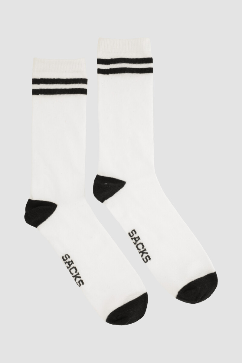 Media individual media caña promo - Blanco 