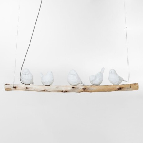 LUMINARIA DE TECHO DINING BIRDS Blanco - -