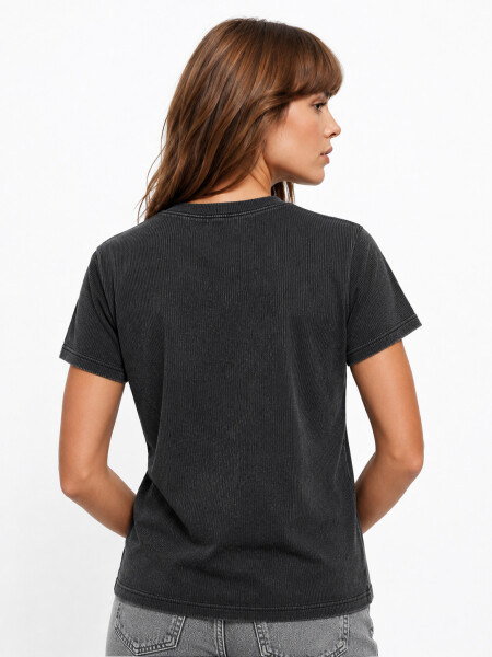 REMERA GALTHER GRIS OSCURO
