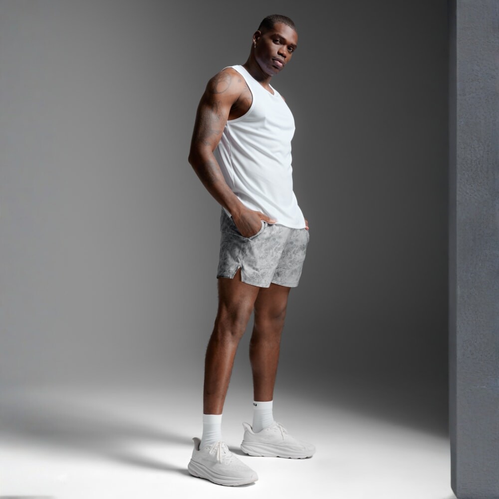 Short Running Aero 5’’ Short 2.0 Hombre Weathervane Marble/black Reflective