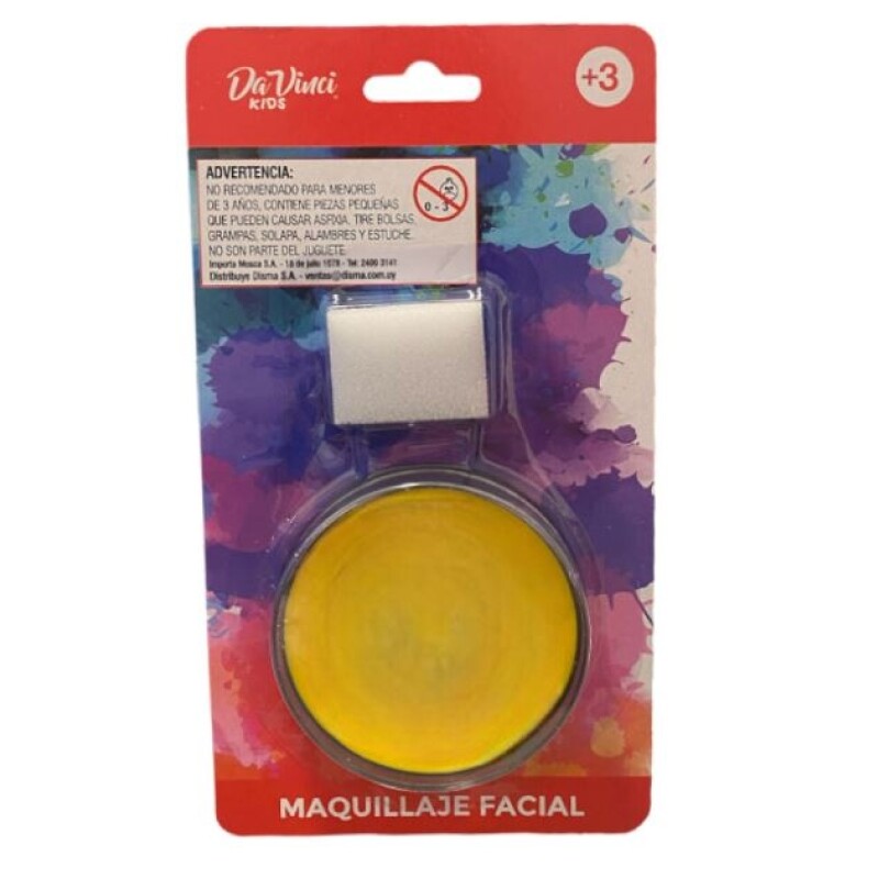 Maquillaje Amarillo Blister Da Vinci MAQUILLAJE DAVINCI AMARILLO BLISTER 218-6C