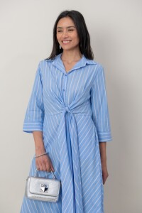 VESTIDO GAIA Celeste