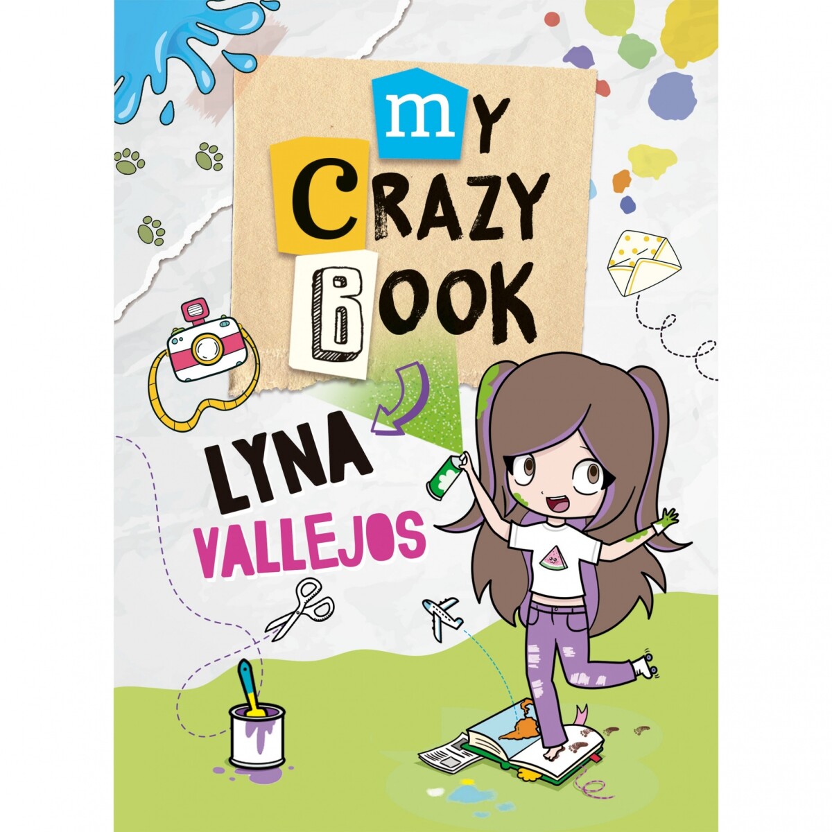 Libro My Crazy Book Lyna Vallejos 